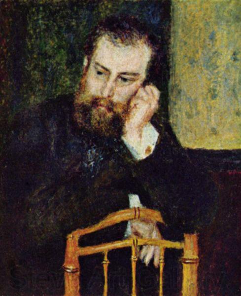 Alfred Sisley Portrait d Alfred Sisley France oil painting art